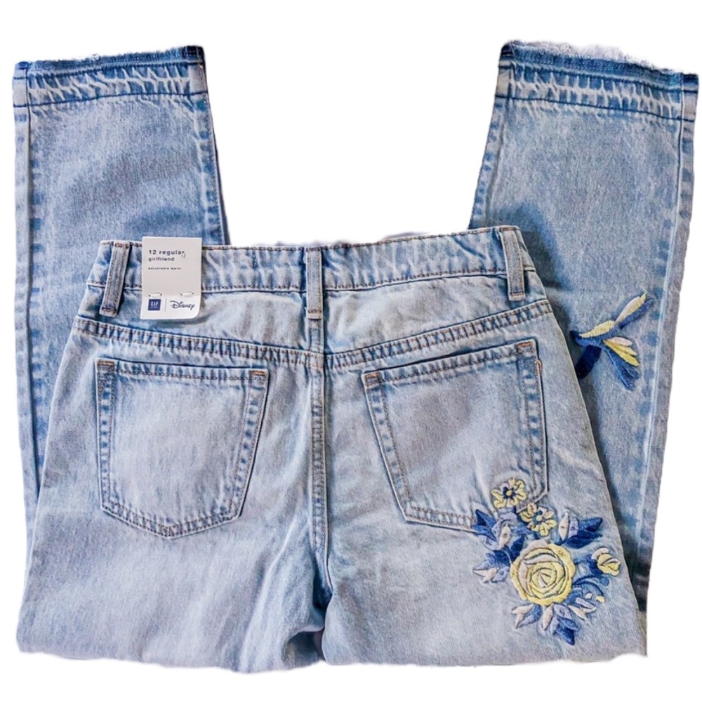 Disney Cinderella Embroidered Jeans | GAP - Picture 3 of 7